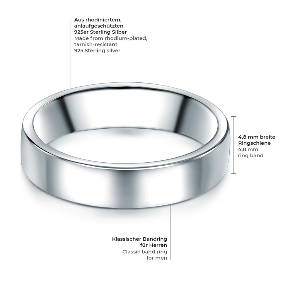 Trilani Bague en argent Argent sterling en Argent Bague