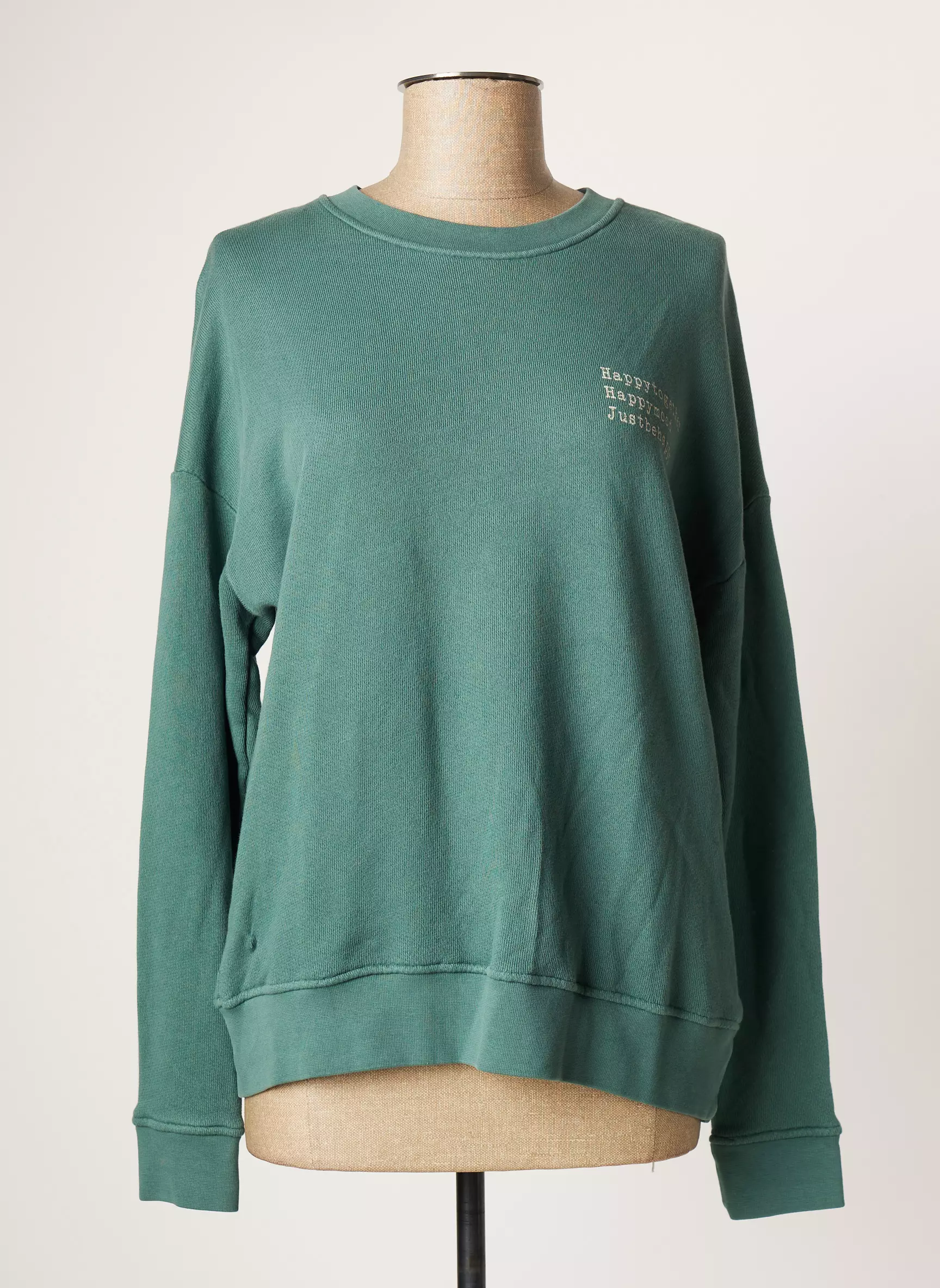 Happy Sweats Femme couleur vert
