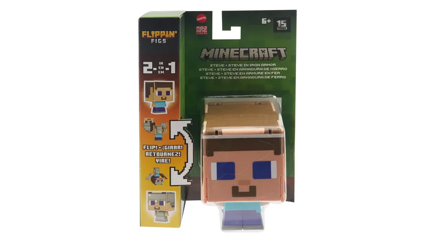 MINECRAFT FLIPPIN' FIGS Sortiment, 1 Stück, sortiert