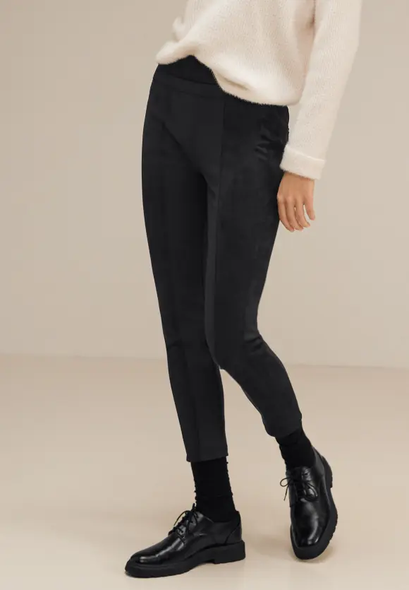 Street One Skinny Fit Materialmix Hose