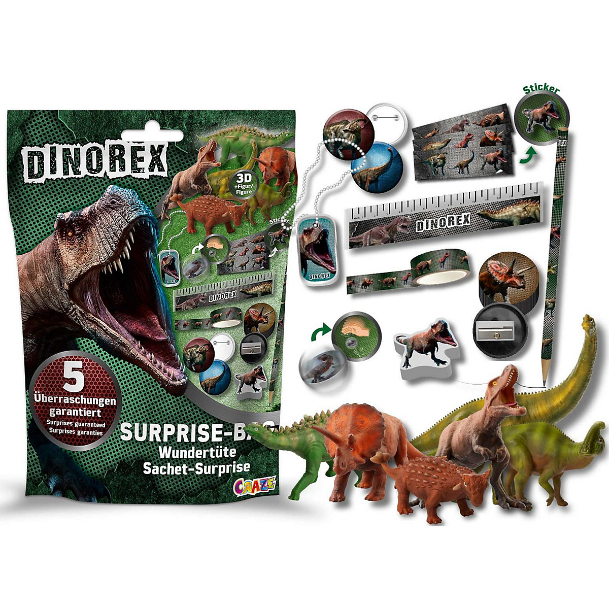 Wundertüte Surprise Bag Dino