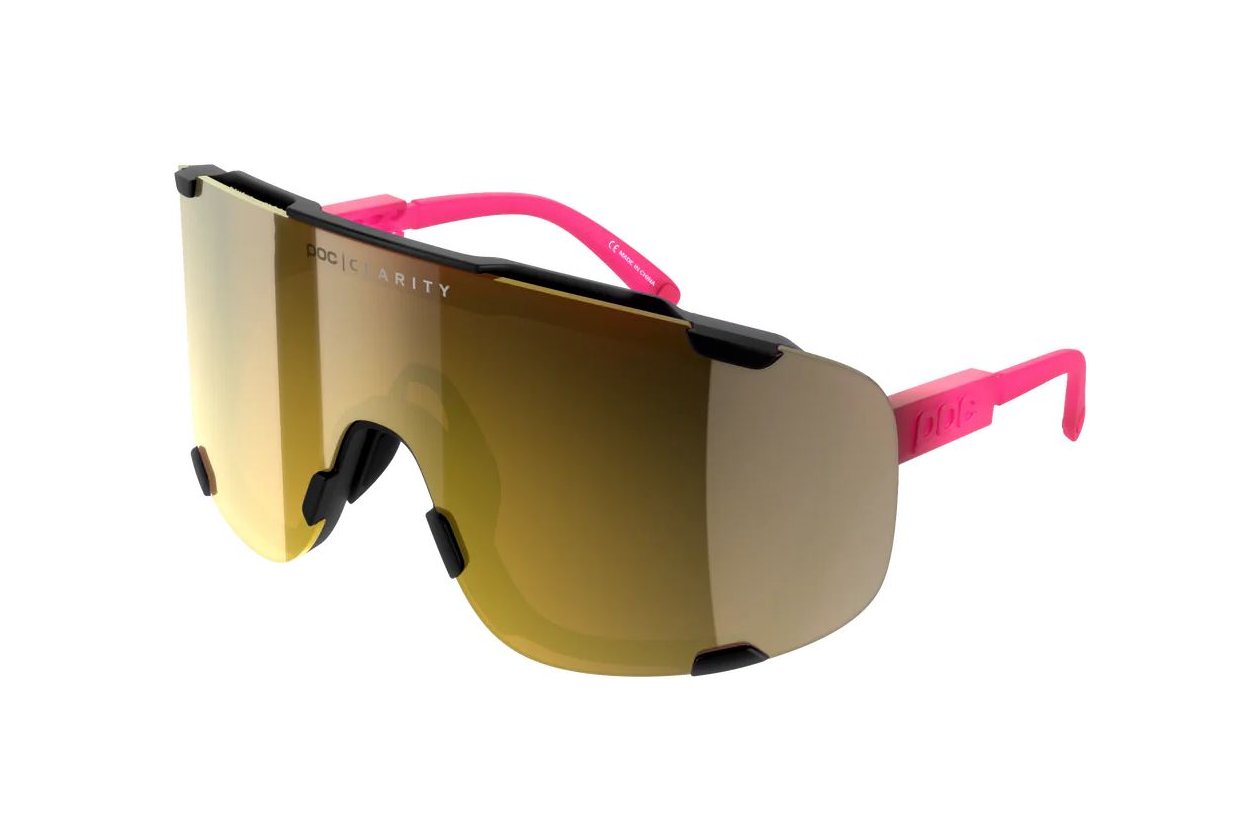 POC Devour - Fluorescent Pink/Uranium Black Translucent/Violet/G