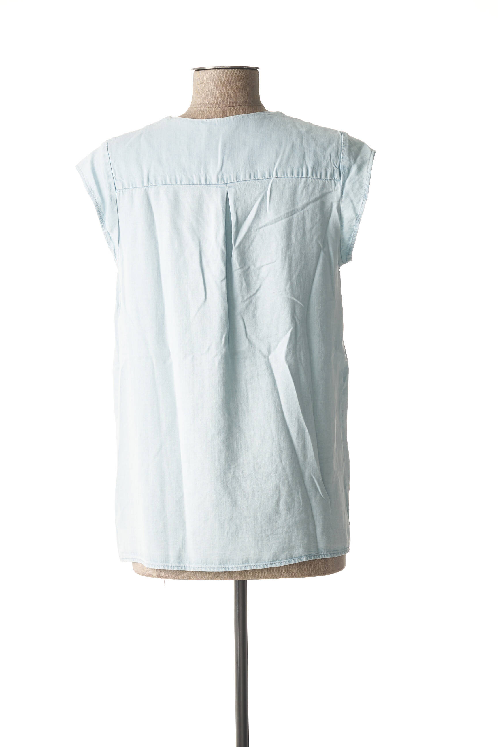 Love2wait Chemisiers Maternite Femme couleur bleu