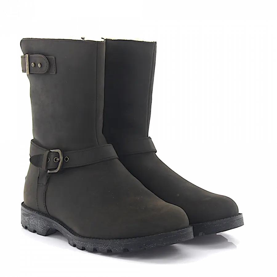 UGG - Stiefeletten Nubukleder - braun