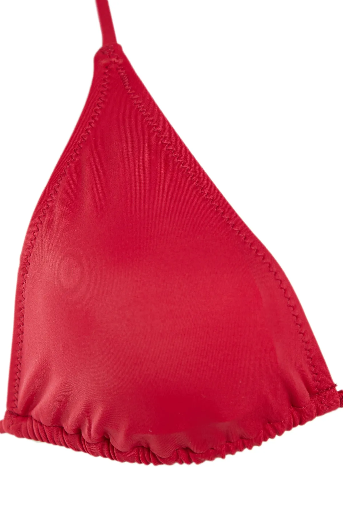 Trendyol Collection  Fuchsiafarbenes Triangel-Bikinioberteil TBESS23BU00045