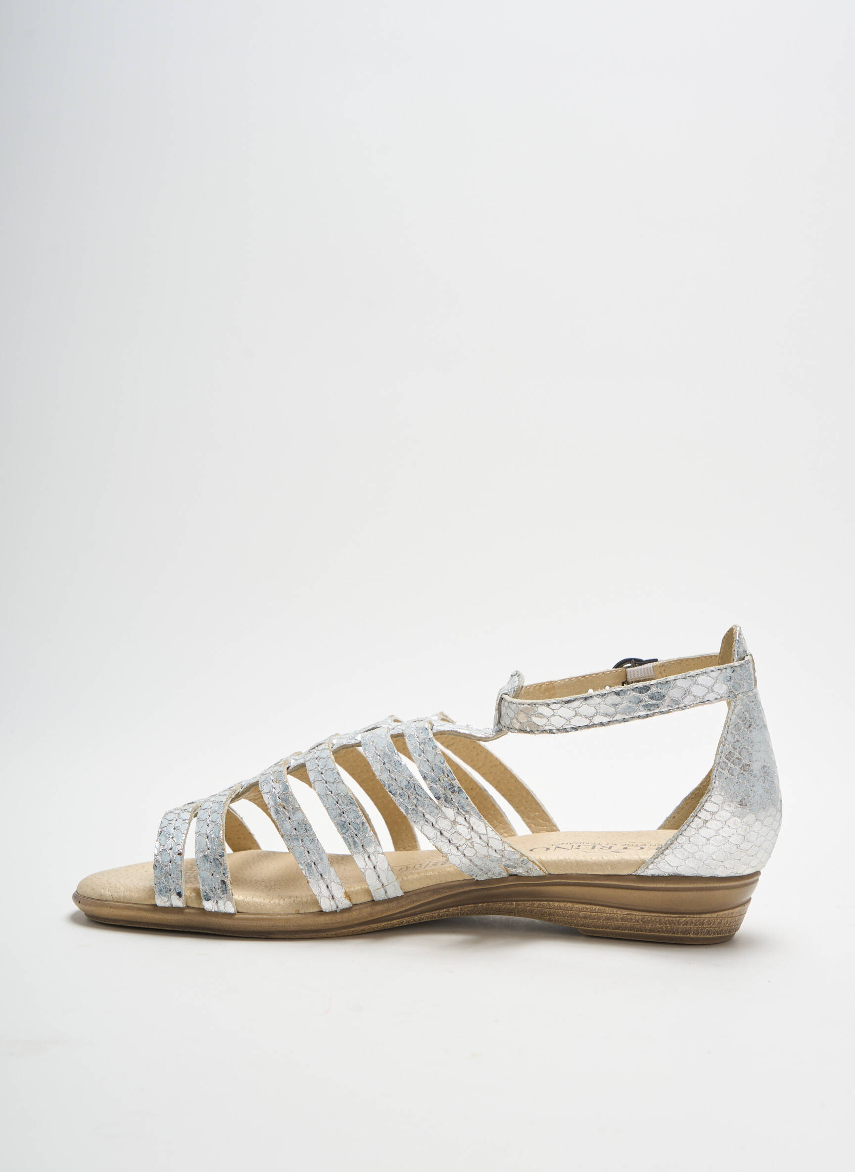 Geo Reino Sandales Nu Pieds Femme couleur gris
