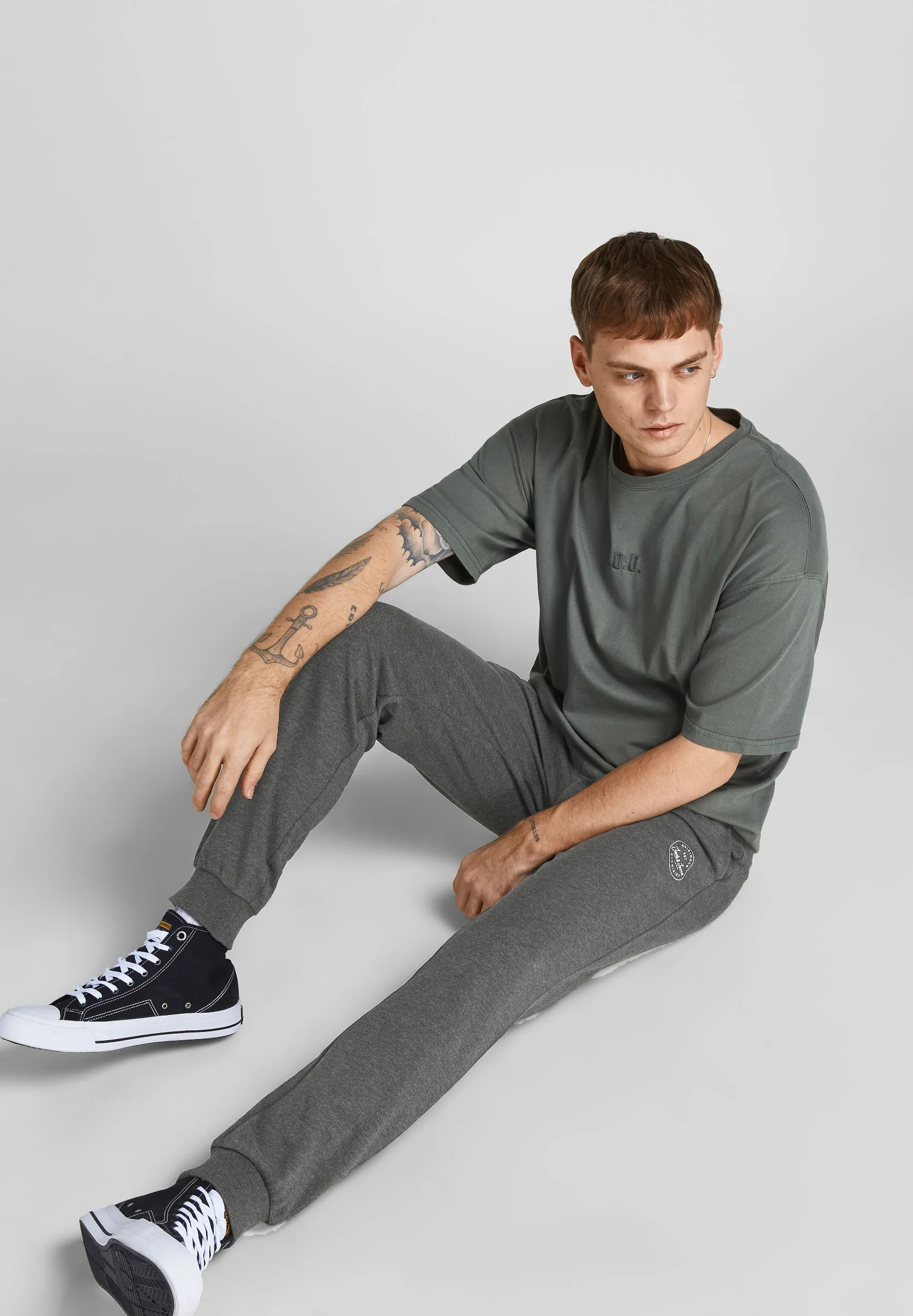 Jack & Jones JJIGORDON JJSHARK PANTS - Pantalones deportivos