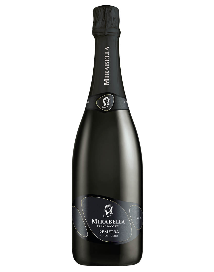 Franciacorta DOCG Pinot Nero Brut Nature Demetra Mirabella 0,75 ℓ