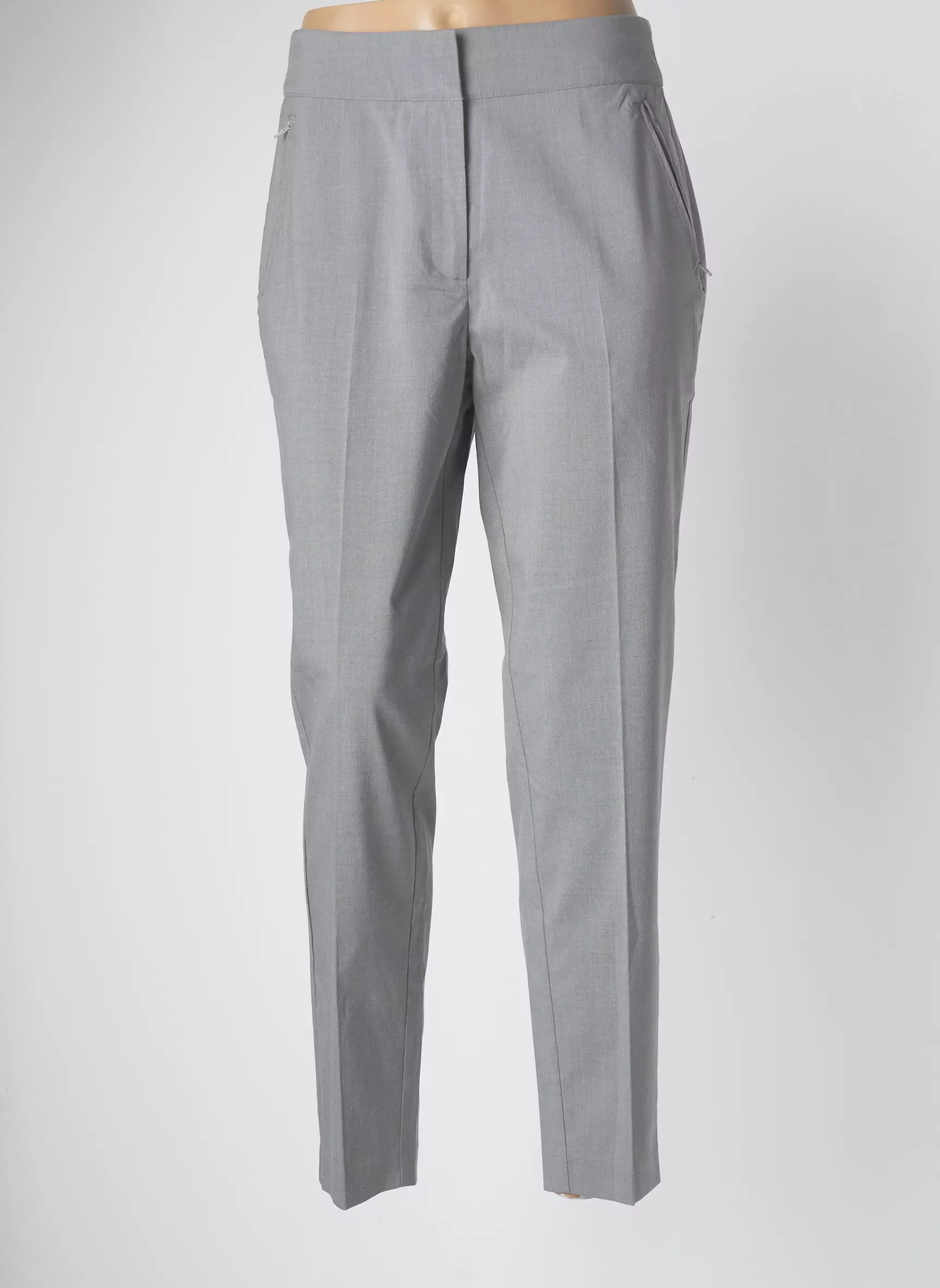 Numph Pantalons Slim Femme couleur gris