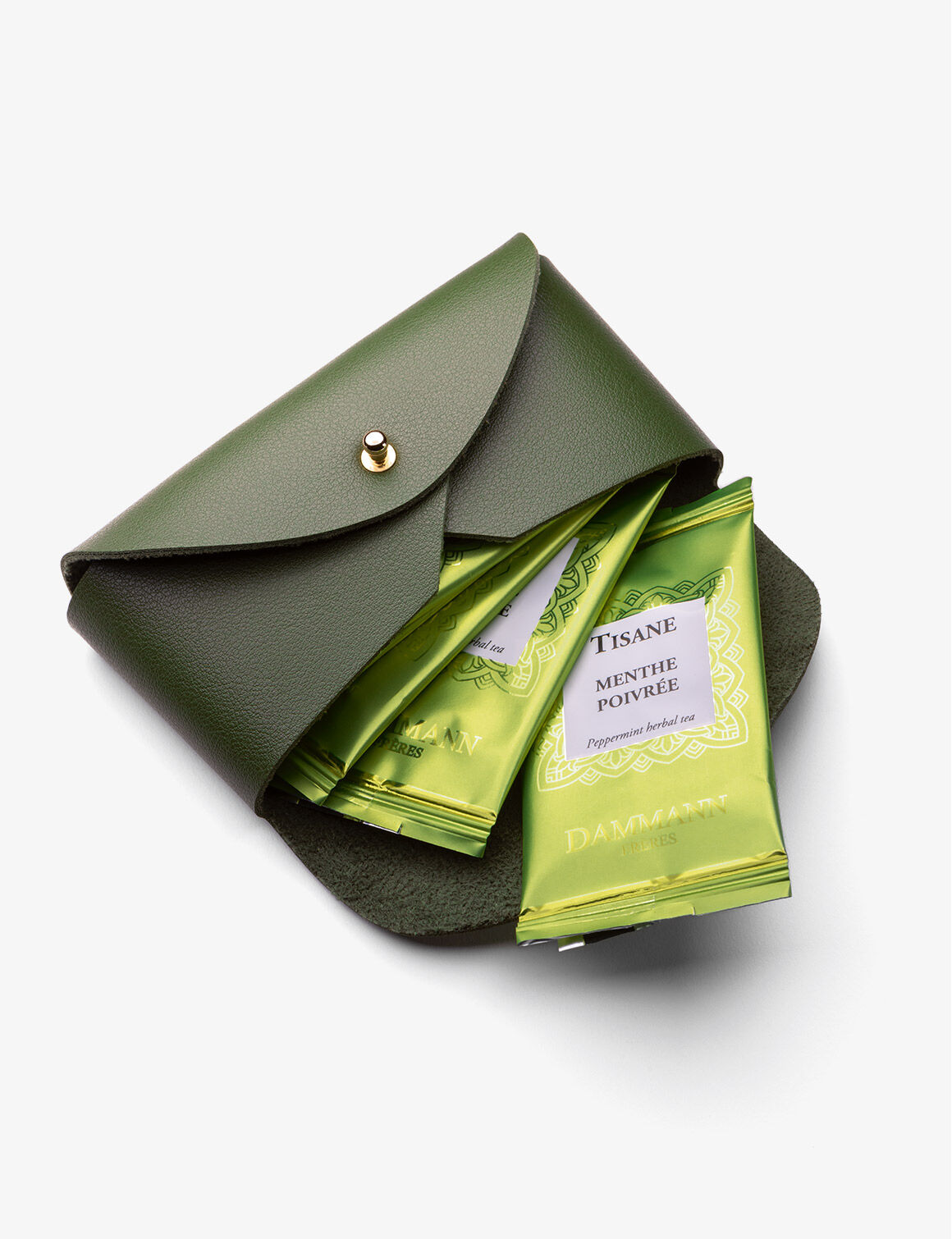 Travel portesachets DAMMANN Frères  Kaki