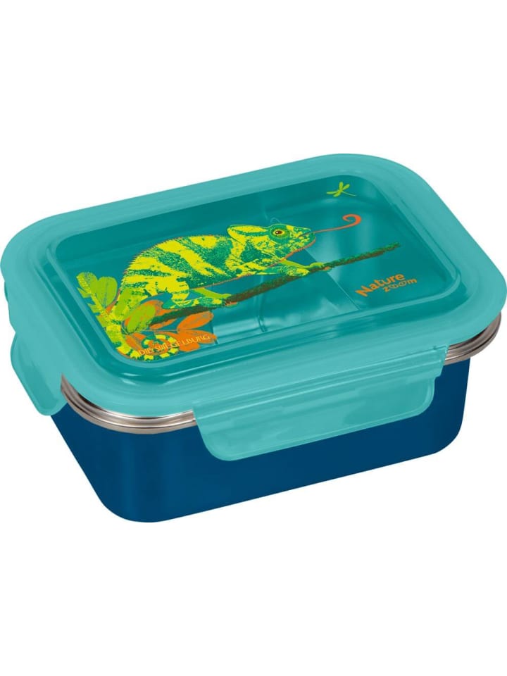 Die Spiegelburg Edelstahl-Lunchbox - Nature Zoom, auslaufsicher, 800ml mit Trennfach günstig kaufen onesize