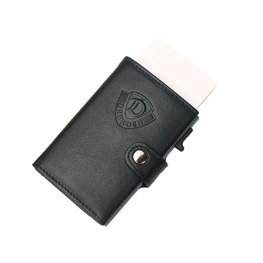 Leder-Geldbörse SLIM RFID mit Kartenhalter