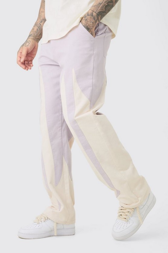 Tall Colorblock Twill Hose
