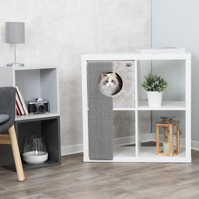 Trixie Kuschelhöhle für Regale mit Kratzbrett
