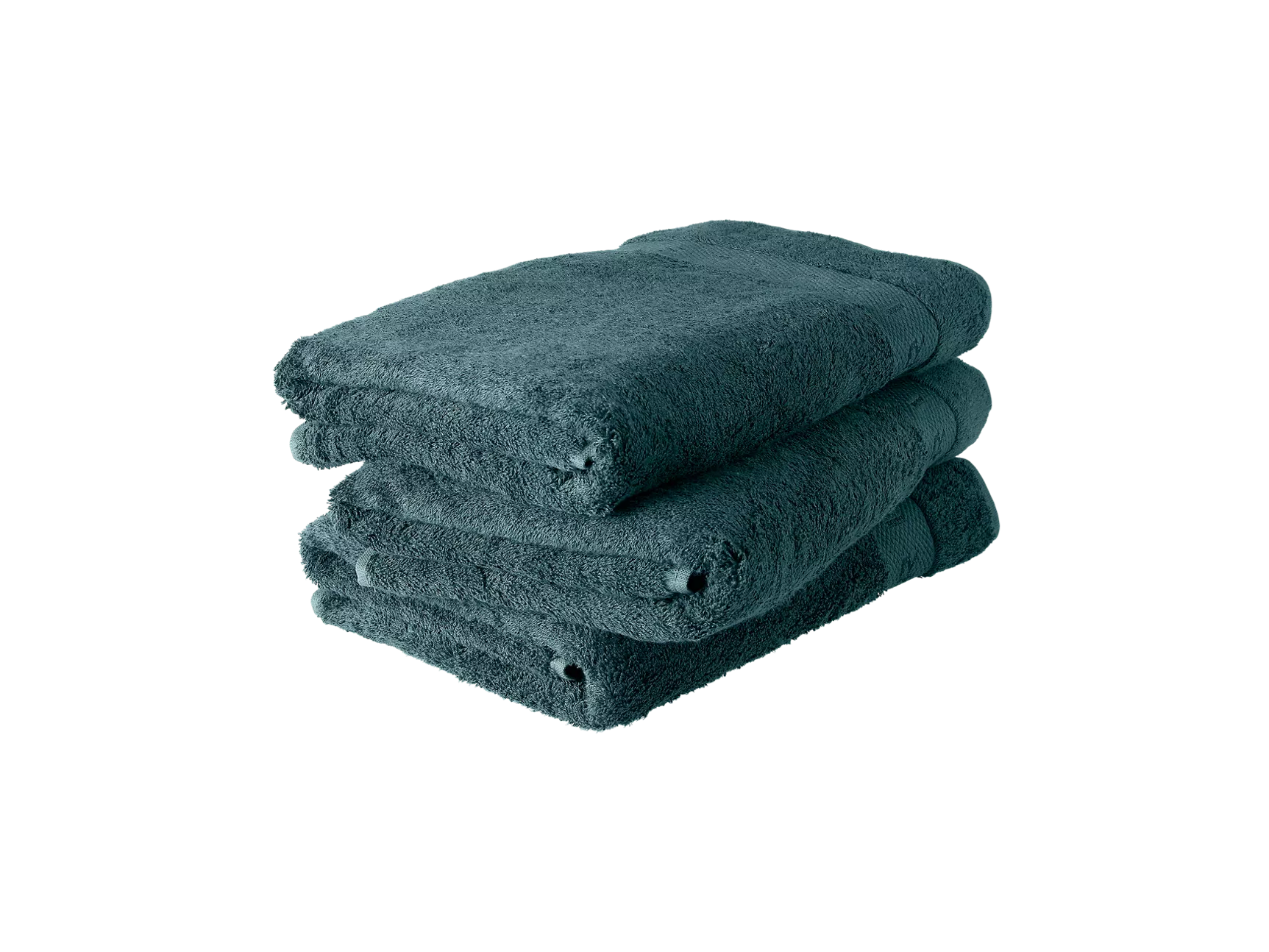 Serviette de bain en coton ultra doux 70 x 140 cm, couleur pétrole