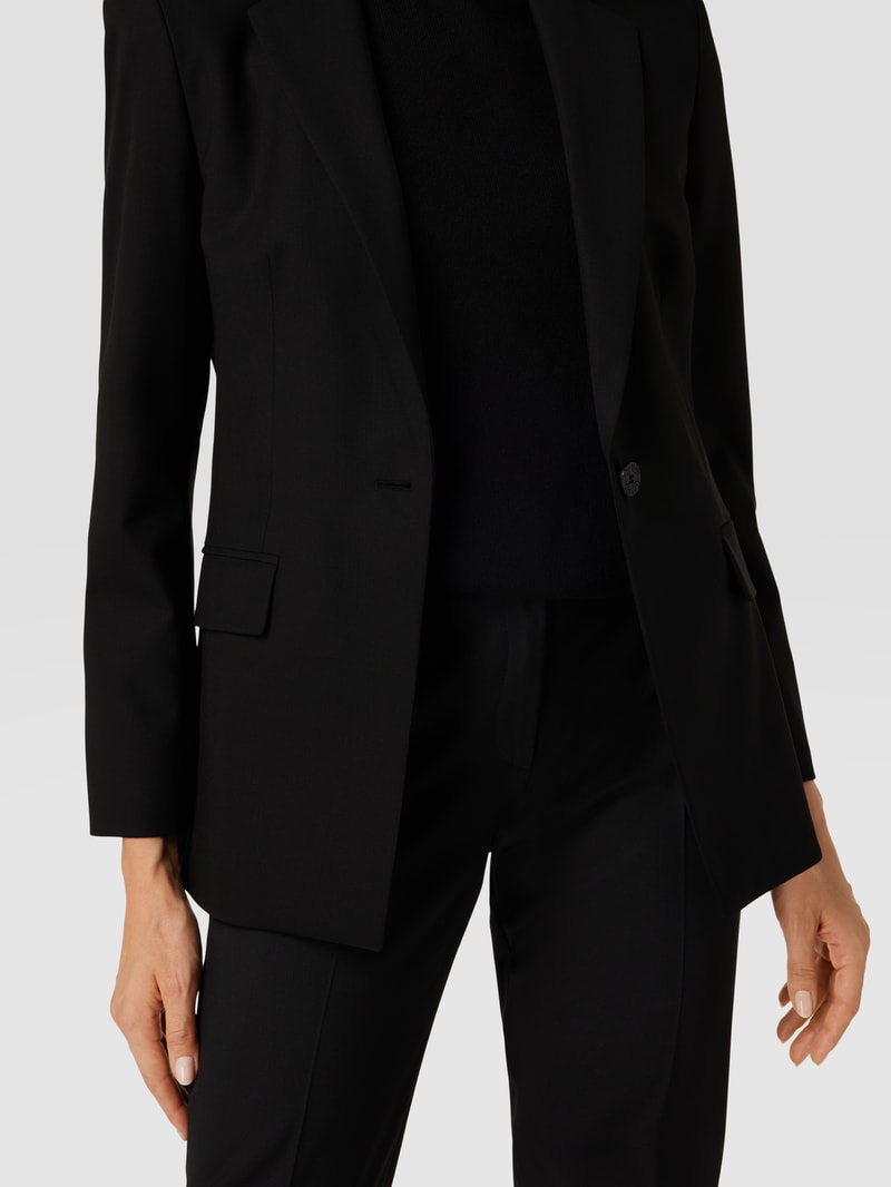 Blazer mit Pattentaschen Modell 'ATANA' in schwarz