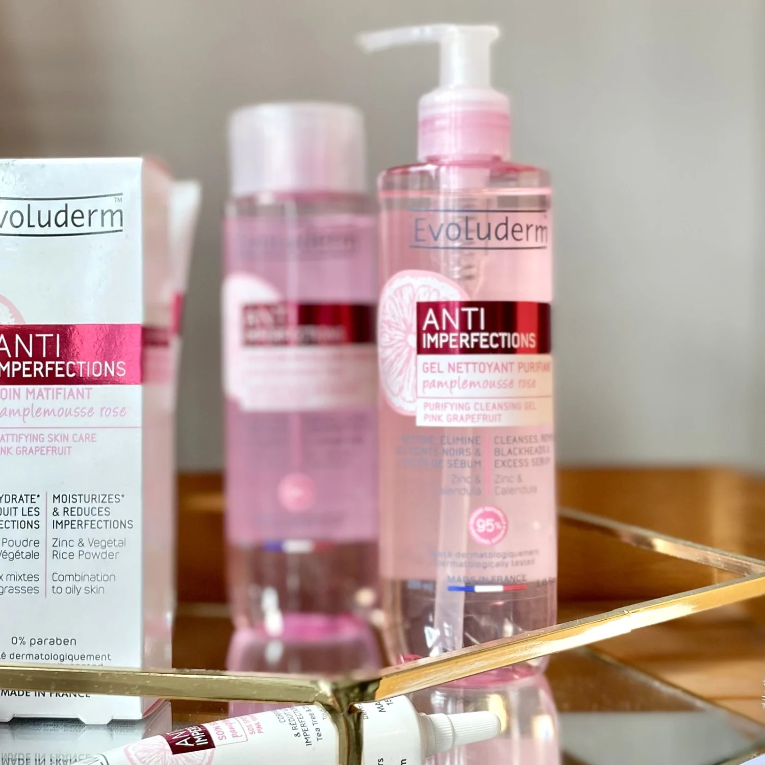Zestaw przeciw niedoskonałościom Evoluderm Flawless Skin
