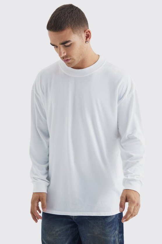 Langärmliges Oversize T-Shirt mit Colorado-Print