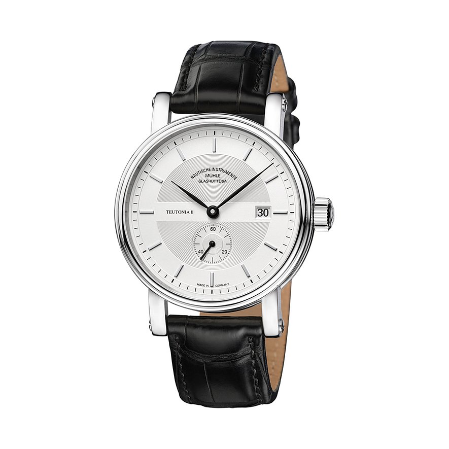 Mühle-Glashütte Herrenuhr Teutonia II Kleine Sekunde