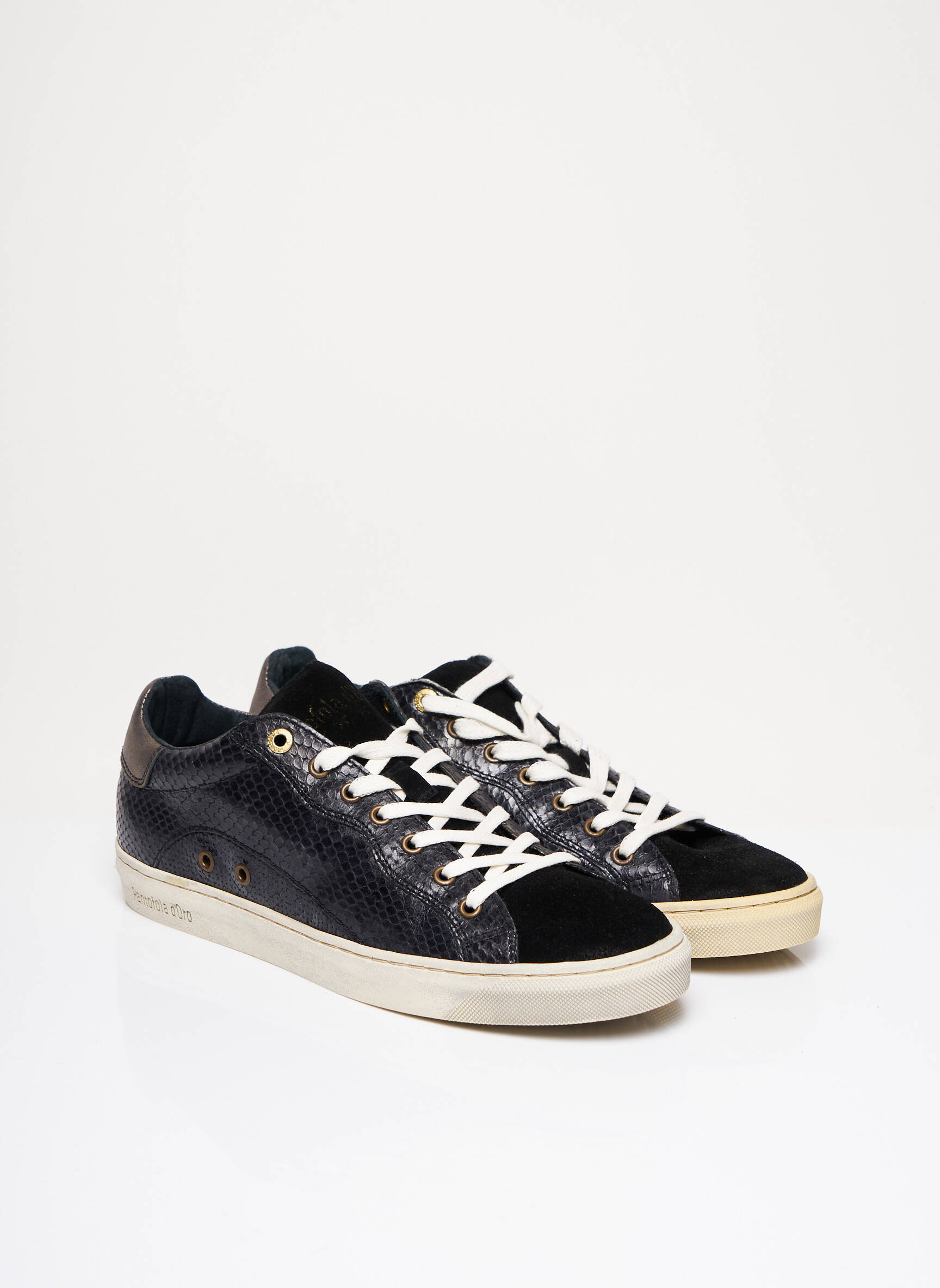 Pantofola D Oro Baskets Femme couleur noir