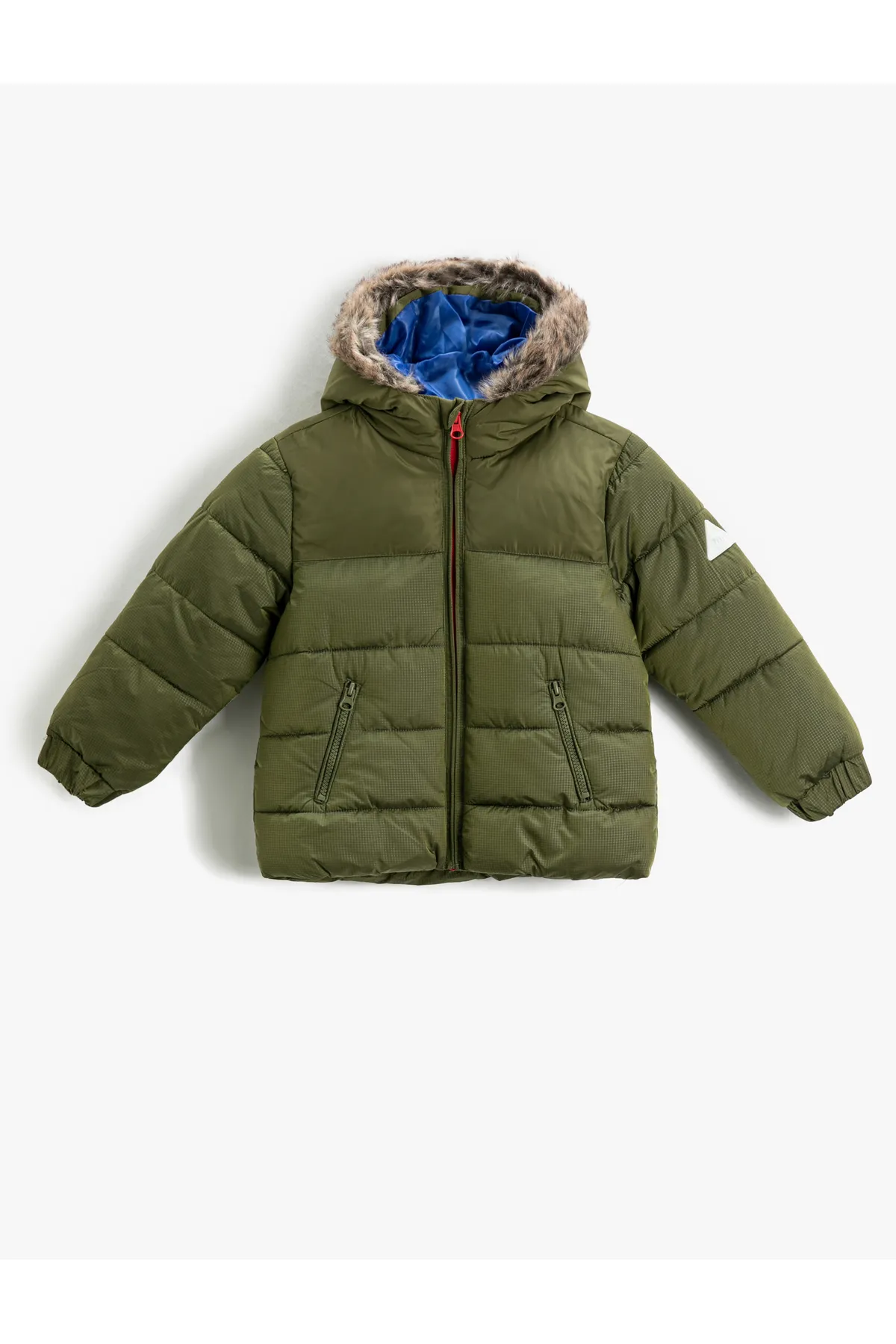Koton  Khakifarbener Jungenmantel 3wkb00019tw