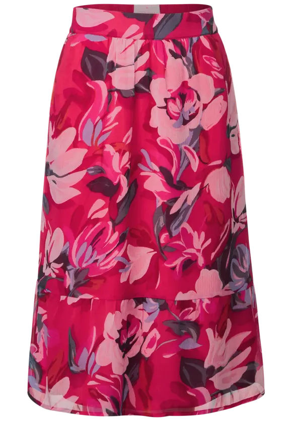 Street One Chiffon Volant Printrock