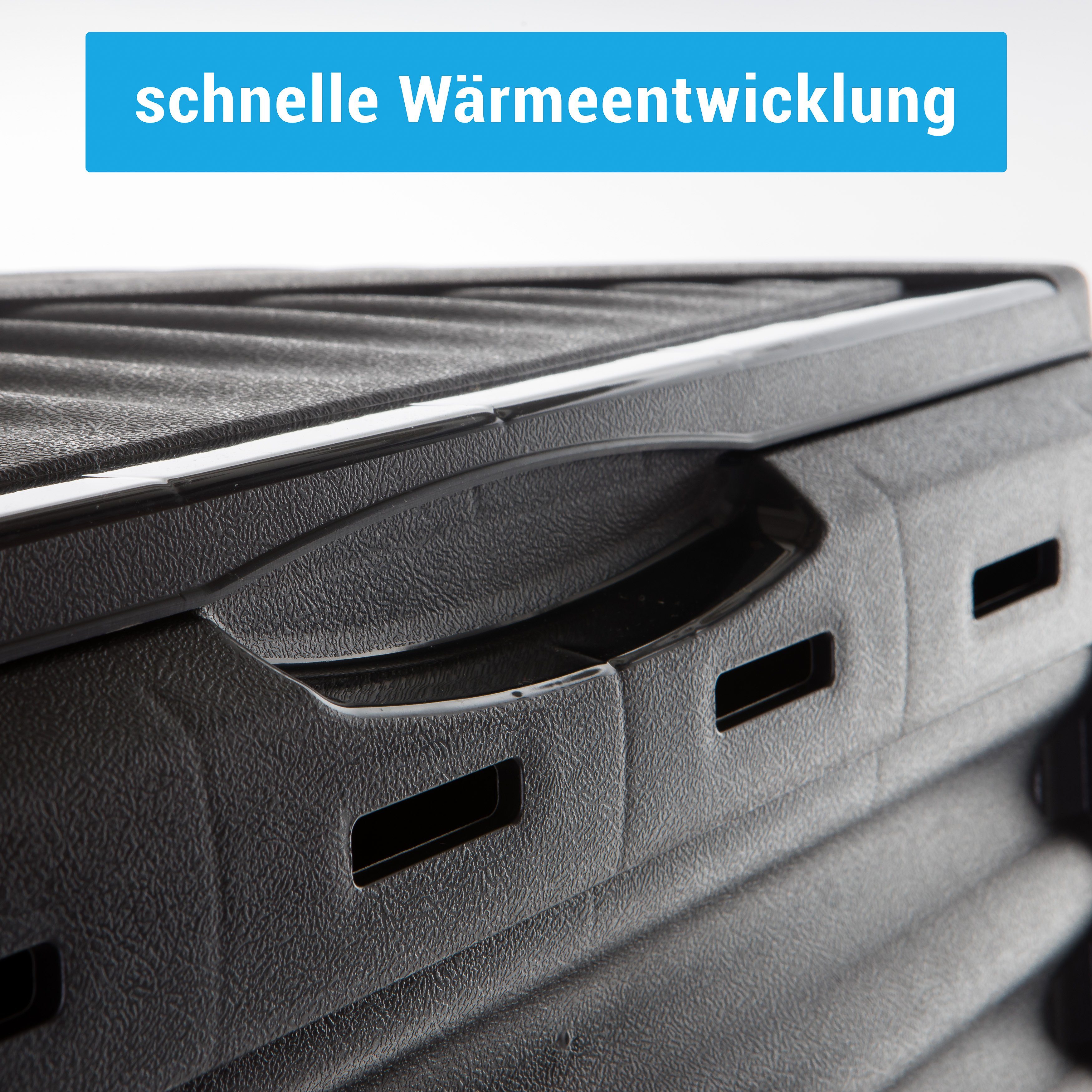 Centi Thermokomposter 2er Set Komposter aus stabilem Kunststoff, mit Klappdeckel, BxTxH: 61x61x83 cm, 300 l, (Set, 2 St), für Garten- und Küchenabfälle, 100% recycelter Kunststoff, Made in EU