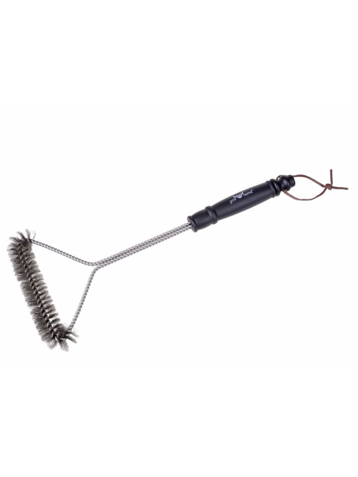 GRÄWE Grillbürste lang GRILLHOME in silber/schwarz günstig kaufen 38 cm