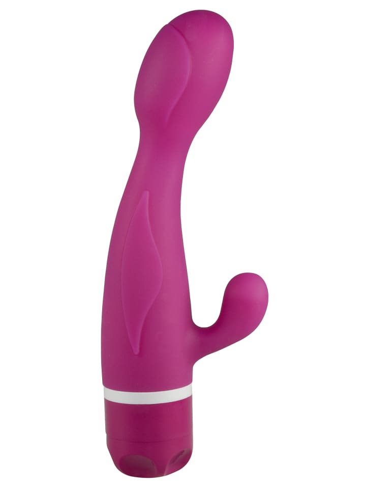 You2Toys G-Punkt-Vibrator mit Klitorisreizer Pink Leaf in rosa günstig kaufen 21 cm