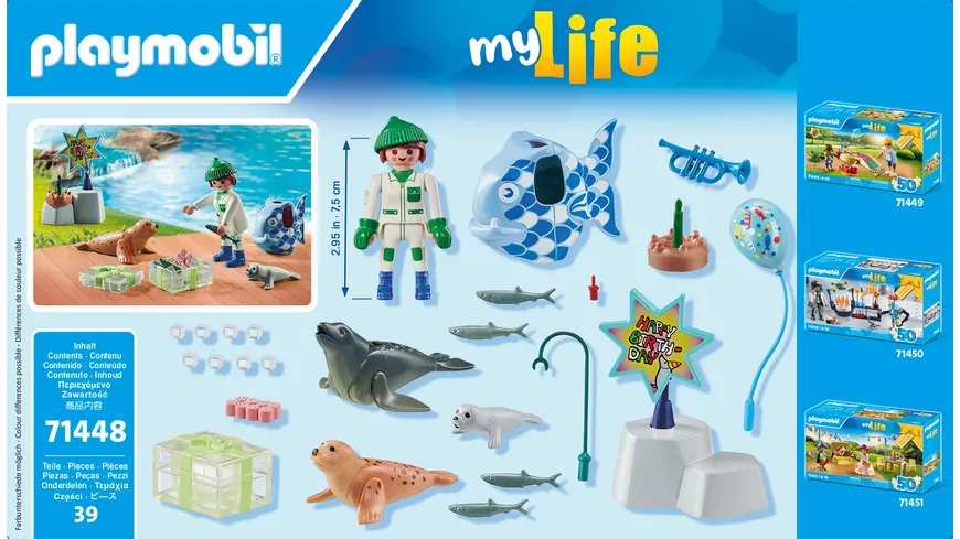 PLAYMOBIL 71448 - my Life - Tierfütterung