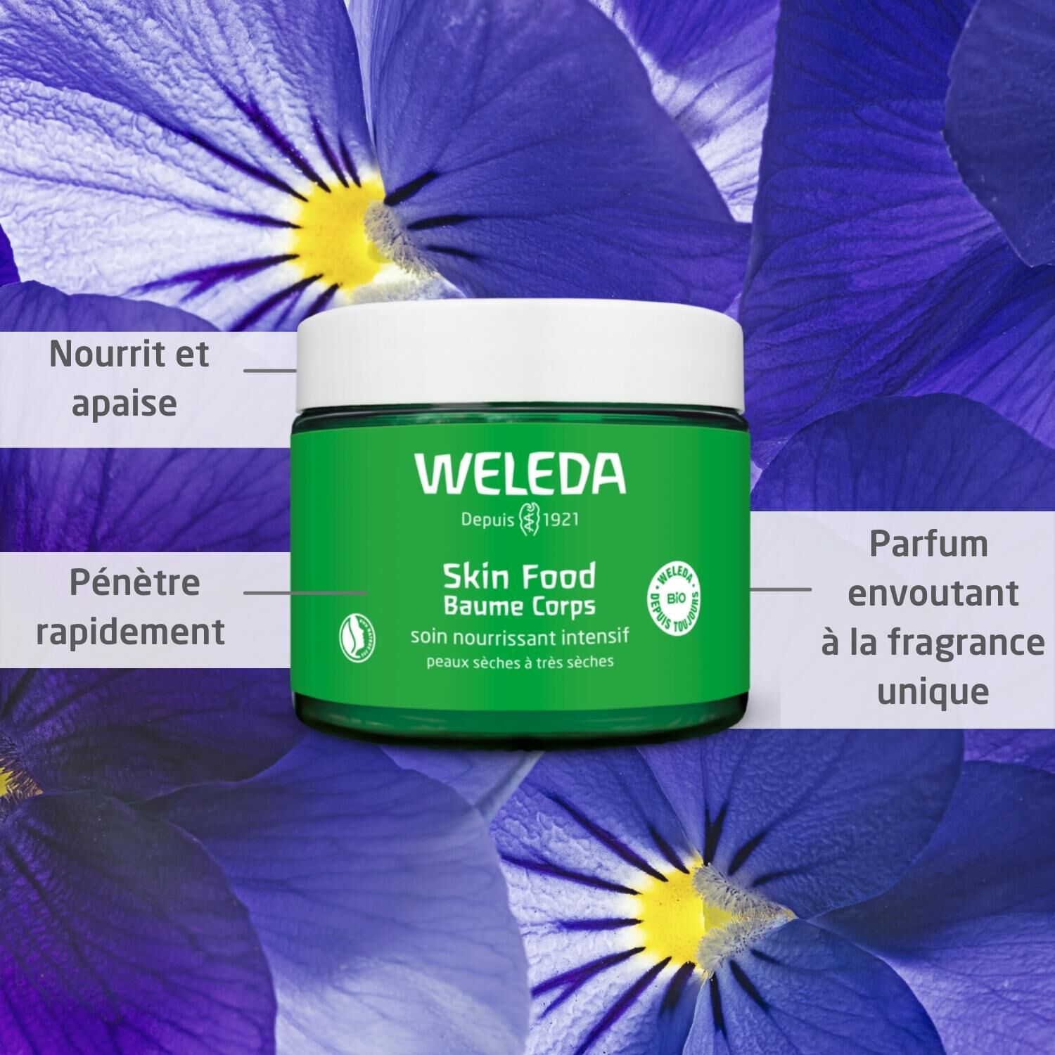 Weleda Skin Food Baume Corps - Soin Nourrissant Intensif - Peaux Sèches à Très Sèches - 150 ml