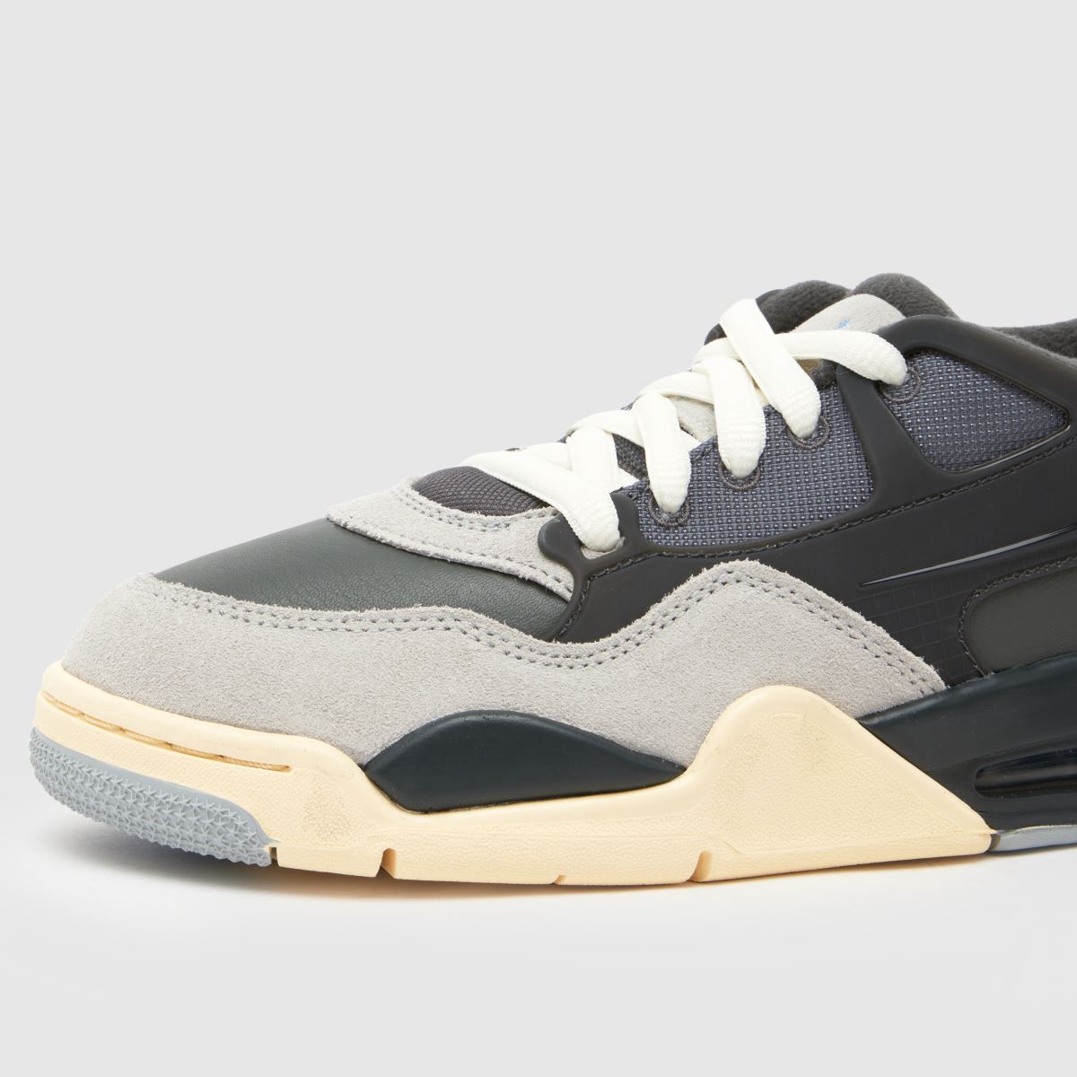 Nike Air Jordan 4 RM (GS) 2020-as cipő, szürke, gyerek, fekete, 42