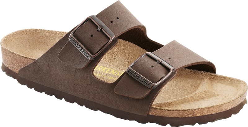 BIRKENSTOCK Pantoletten braun Arizona 2 Schnallen