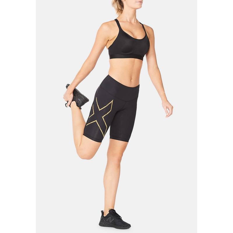 2XU Light Speed Mid-Rise Comp Funktionsshorts Damen