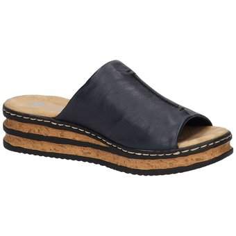 Rieker Pantolette in blau