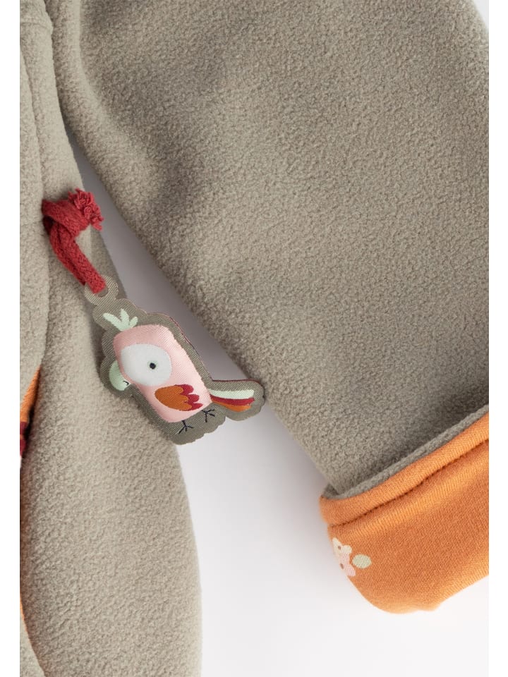 Sigikid Fleecemantel pink cockatoo in Salbeigrün günstig kaufen