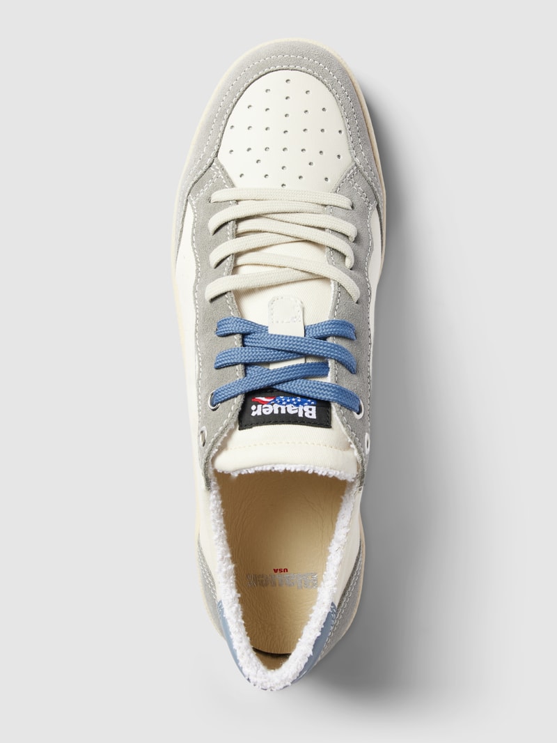 Sneaker mit Label-Details Modell 'MURRAY' in weiß
