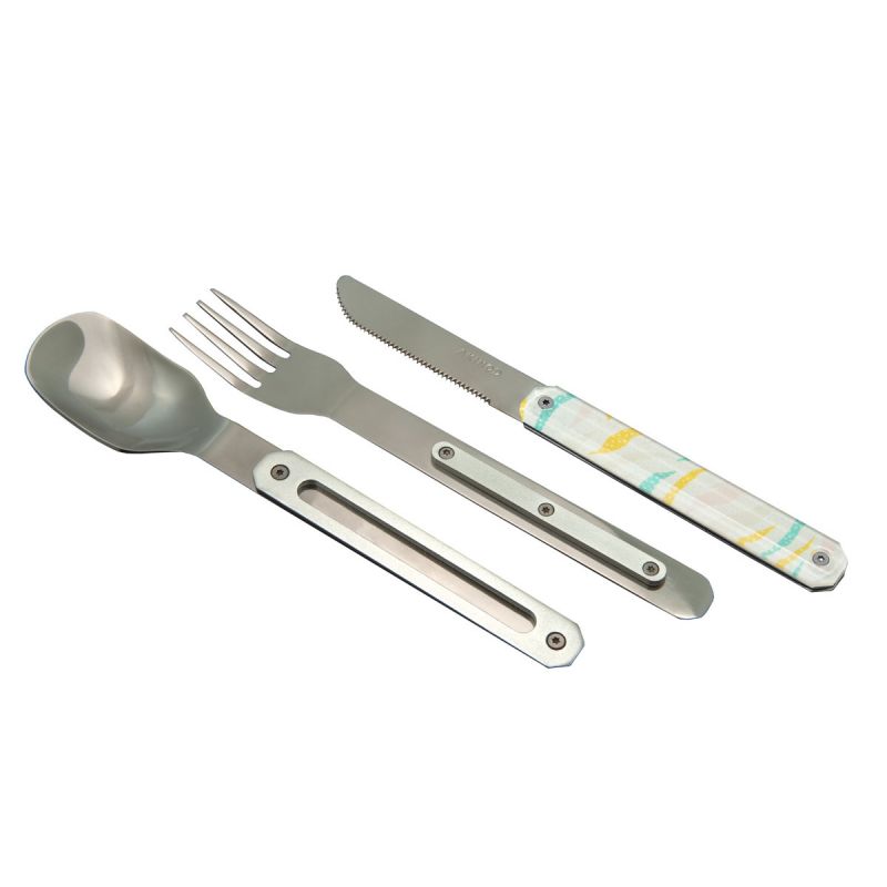 Akinod Magnetic Straight Cutlery 12H34 Mirror Agrumes