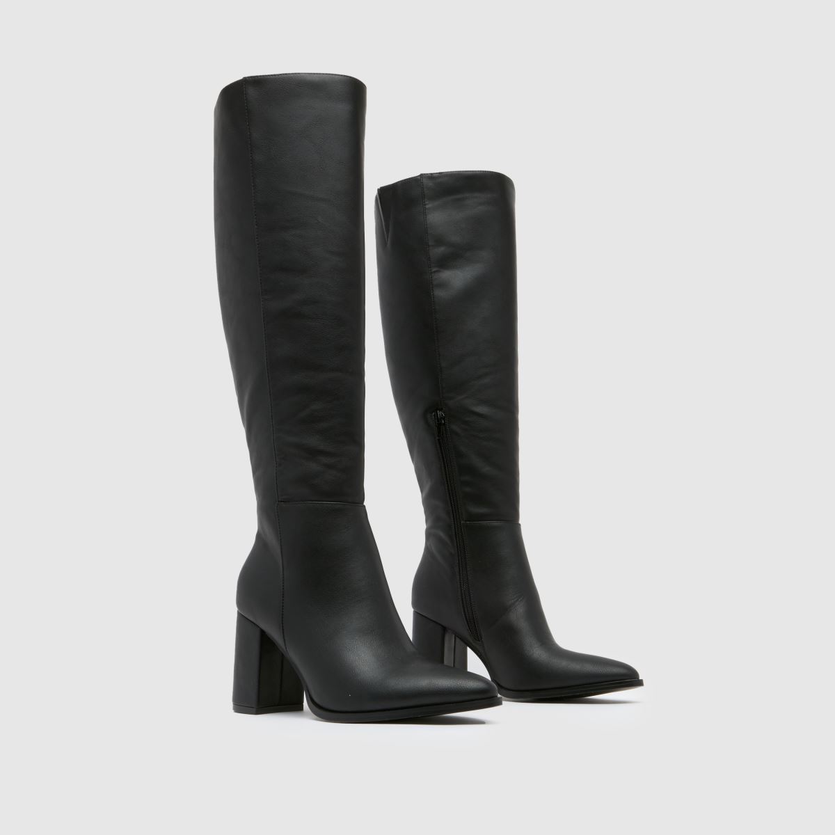 Schuh Diya térdig érő csizma fekete színben