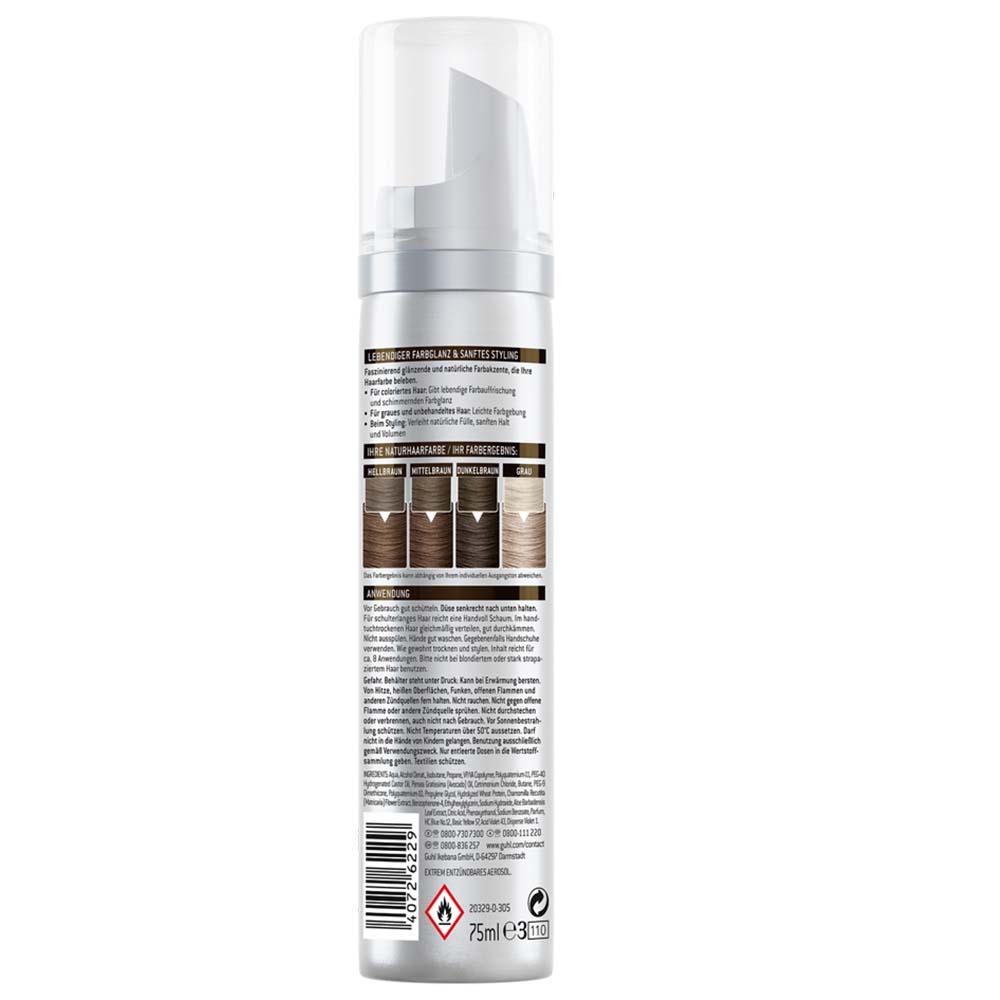 Guhl Schaum-Tönungsfestiger 30 Dunkelbraun 75 ml