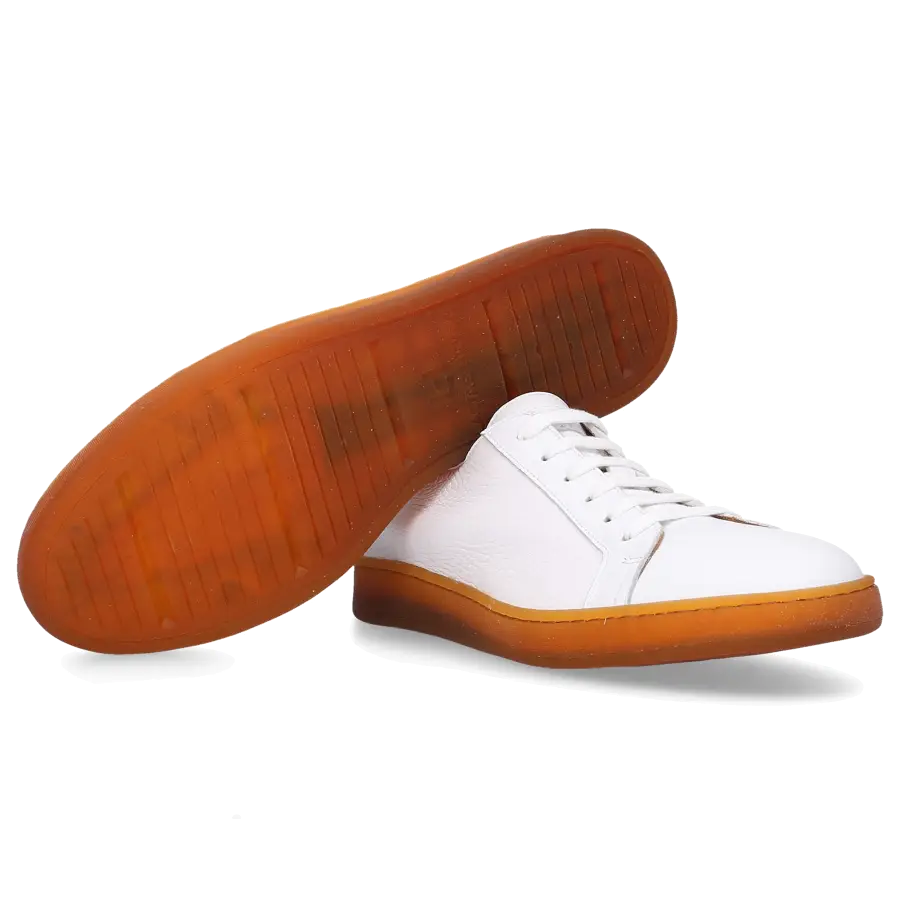 Elia Maurizi - Sneaker low 9980 Kalbsleder - weiß
