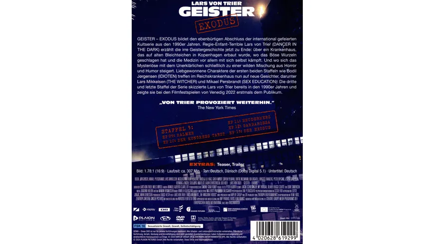 Geister: Exodus (Lars von Trier)  [3 DVDs]