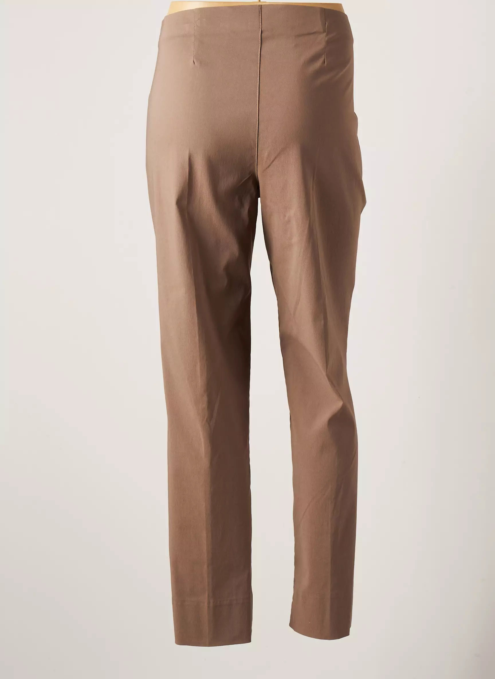Mode De Paris Pantalon7 8 Femme couleur marron