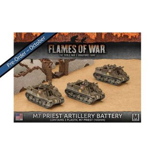 M7 Priest Armored Artillery Battery (plastic)