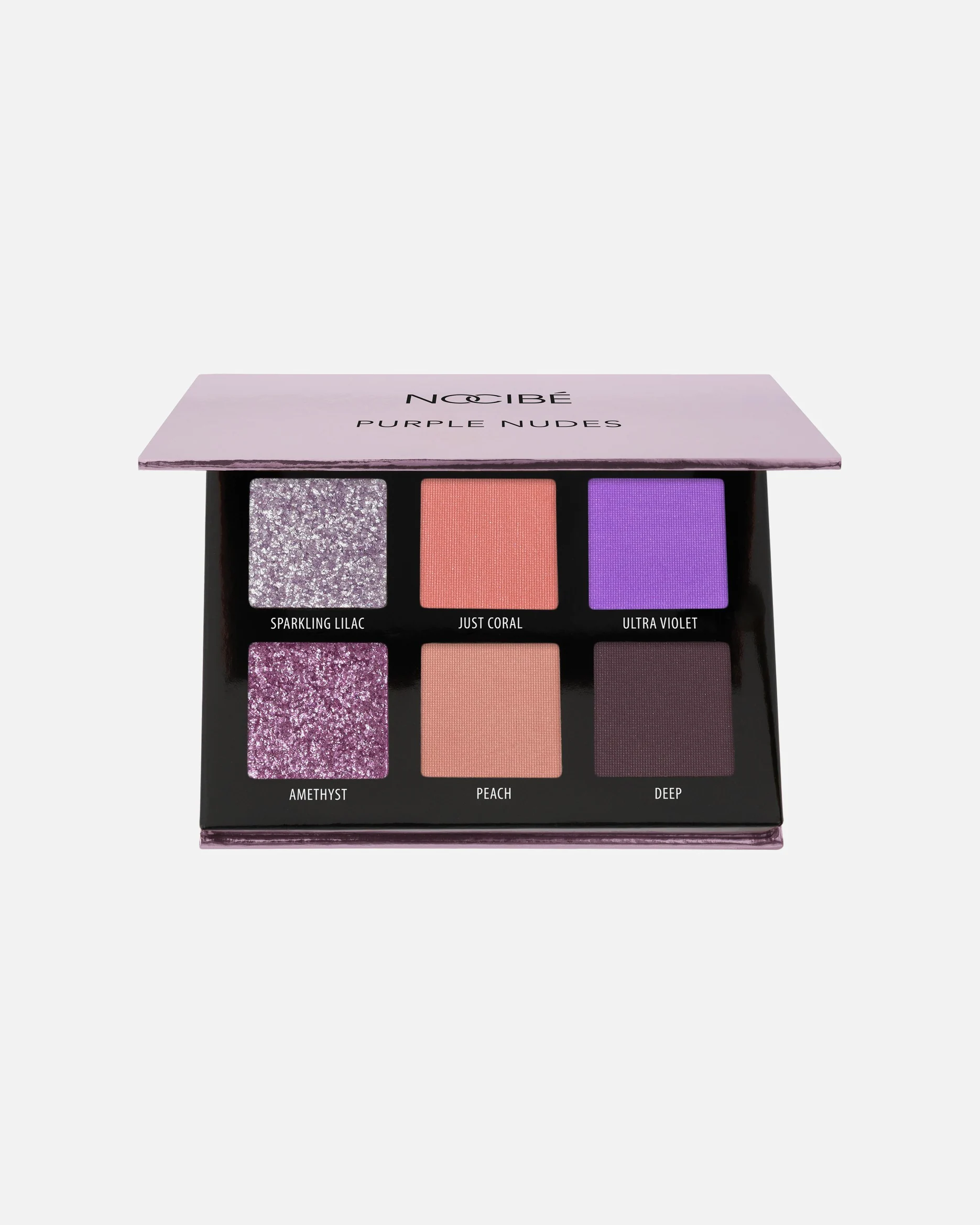 Nocibé Purple Nudes - Mini paleta od 6 sjenila za oči