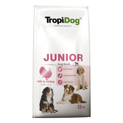 Tropidog Premium Junior Large Truthahn & Reis
