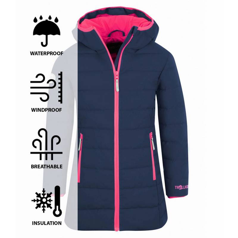 Trollkids Stavanger Winterjacke Mdchen