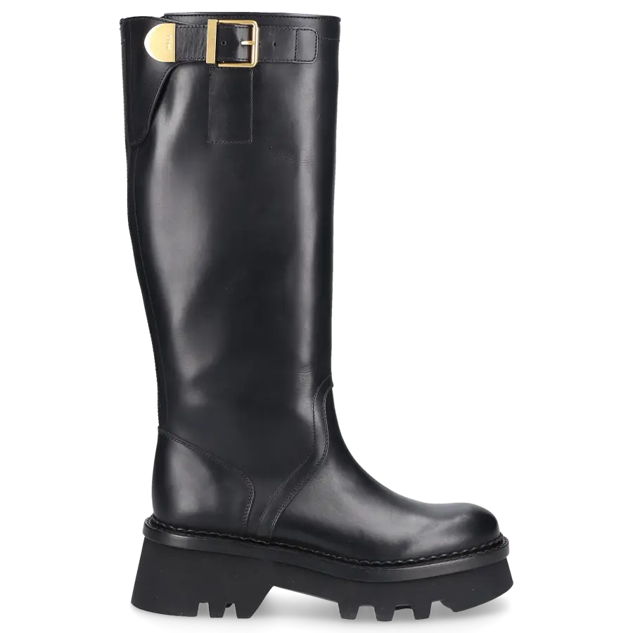Chloé - Stiefel OWENA Kalbsleder - schwarz
