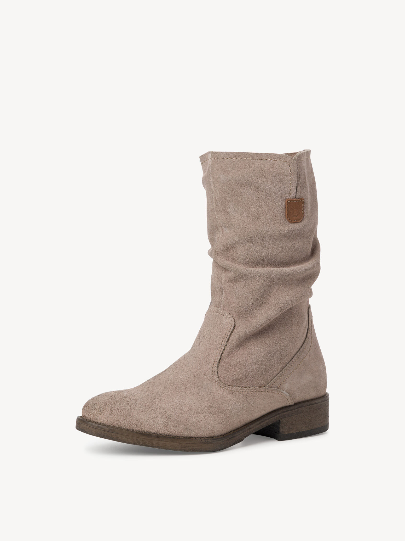 Bottine en cuir - marron