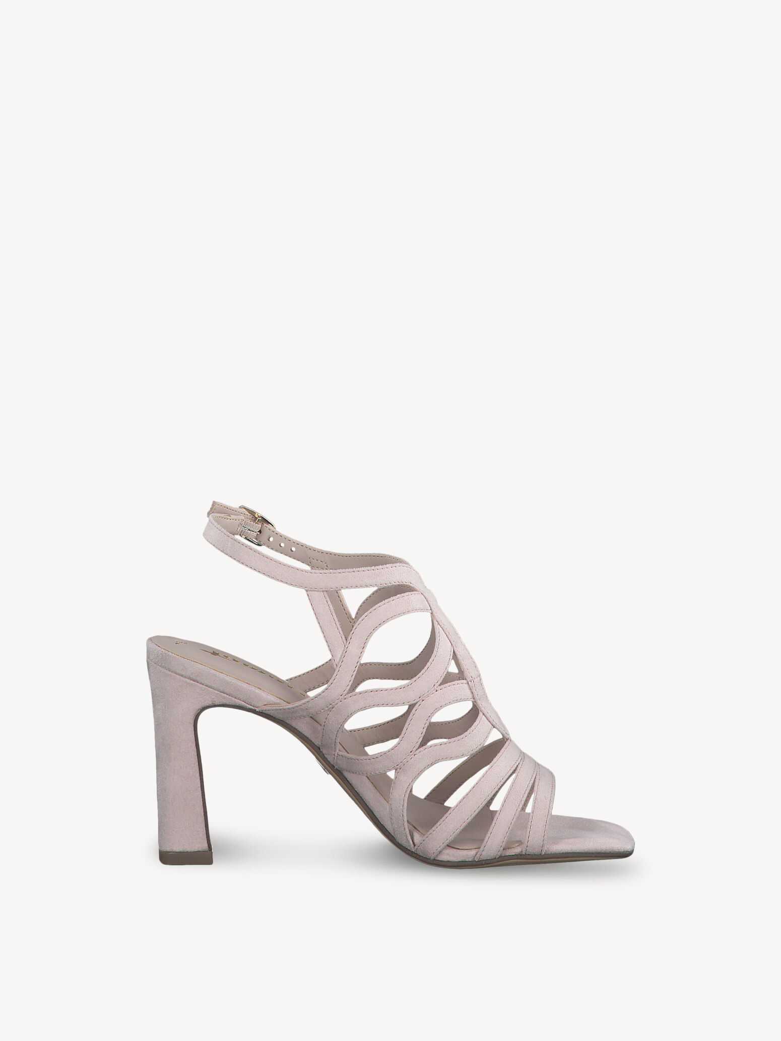 Sandale à talon - rose